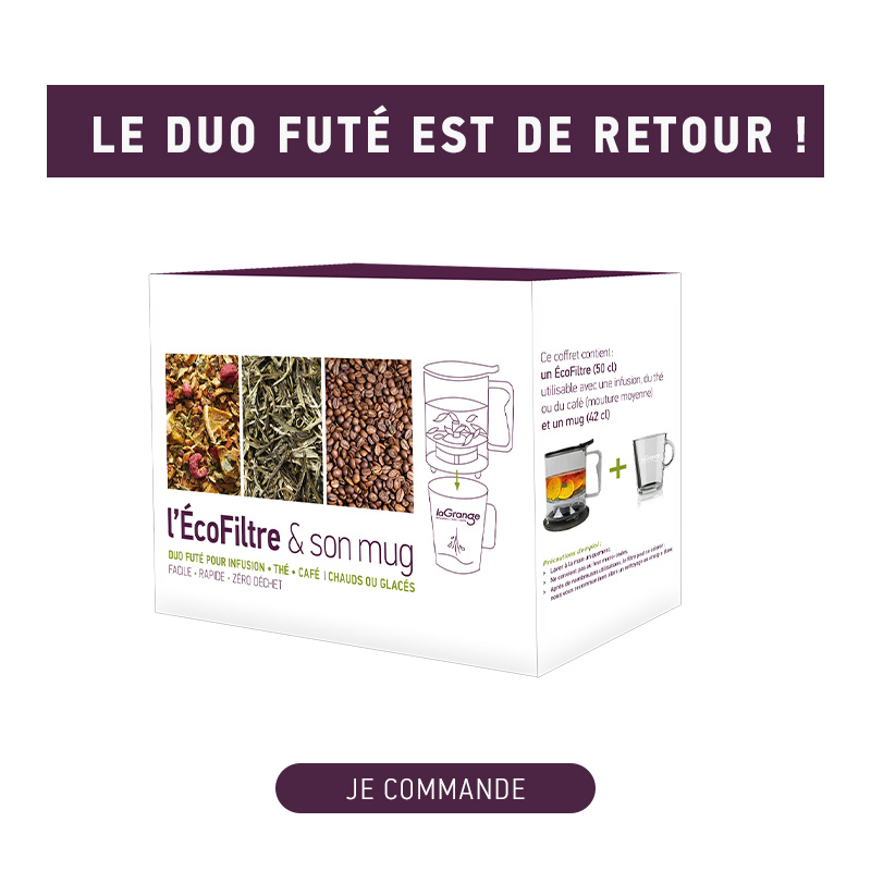 L'Écofiltre & son mug de retour